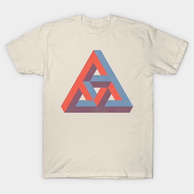 Triangleception T-Shirt by AndreMartinez